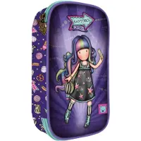 GORJUSS Federmäppchen Up and away Lila (45 Stücke)