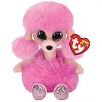 TY Camilla, Spielzeug-Hund, Beige, Pink, Plüsch, 3 Jahr(e), Vereinigte Staaten, 85 mm