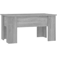 vidaXL Couchtisch Grau Sonoma 79x49x41 cm Holzwerkstoff