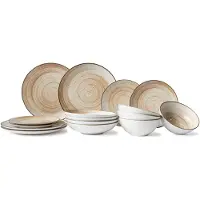 Cosy & Trendy Geschirrset Sintra Terracotta 16-teilig / 4 Personen