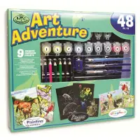 Royal Langnickel Malen nach Zahlen Set Art Adventure 48 Stücke