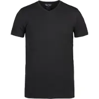 PME Legend Basic T-Shirt 2er Pack V-Ausschnitt Schwarz