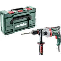 Metabo SBEV 1100-2 S, Handbohrmaschine, Ohne Schlüssel, Schwarz, Grün, Rot, Edelstahl, 1,3 cm, 3100 RPM, 4 cm