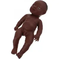 Berjuan Neugeborene Afrikanische 7079 Babypuppe 30 Cm