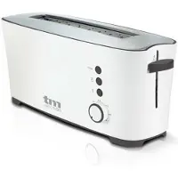 TM Electron TMPTS001, Edelstahl, Weiß, Kunststoff, Drehregler, 1000 W, 1,6 kg, 120 mm