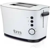TM Electron TMPTS002, 2 Scheibe(n), Edelstahl, Weiß, Kunststoff, Drehregler, 850 W, 1,57 kg