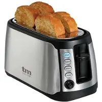 TM Electron Tmpts005 Xxl Toaster 1400w 2 Schlitze Silber One Size / EU Plug Silber One Size