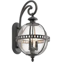 Kichler Elstead Halleron Außen-Wandleuchte E14 3-fach Londonderry IP44