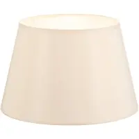 Duolla Lampenschirm Cone Höhe 18 cm, Chintz ecru/weiß