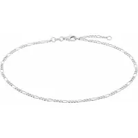 Amor Fußkette für Damen, 925 Sterling Silber amor Silber