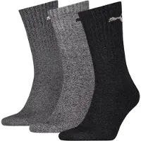 Puma "UNISEX CREW SOCK 3P" 3 Paar, mit farblichem Logo