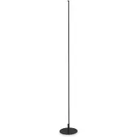 Ideal Lux Stehleuchte Industrial-Minimal Yoko Aluminium-Kunststoff Schwarz Led 16W 3000K
