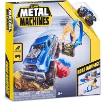 Zuru Konstruktionsspielzeug - - Straßen-Rampage-Spielset - 200 Teile - Sammelbare Snacks - 6 Modelle