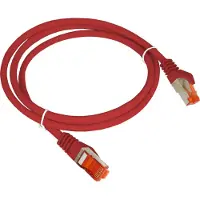 A-Lan KKS6CZE2.0, 2 m, Cat6, F/UTP (FTP), RJ-45, RJ-45, Rot