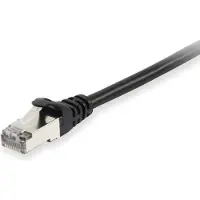 Equip Cat6 S/FTP Patchkabel, 10m, Schwarz, 9Stück/box, 10 m, Cat6, S/FTP (S-STP), RJ-45, RJ-45, Schwarz