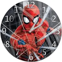 Ert Marvel Spiderman Wanduhr