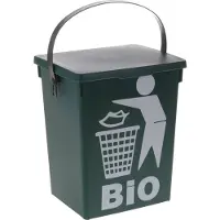 SuperMerchantEU Bio-Abfallbehälter in schwarz | Gr.: onesize