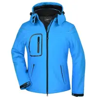 James & nicholson Wintersoftshelljacke Damen JN1001 Gr. 2XL grau