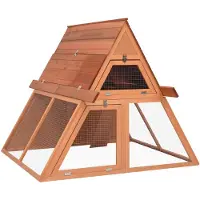 Super Merchant Kaninchenstall 152x127x109,5 cm Massivholz Tanne
