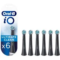Oral-B iO Ultimate Clean , 6 Stück(e), Schwarz, 3 Monat( e), , Sichtverpackung