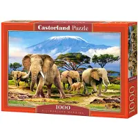 Castorland Kilimanjaro Morning 1000 pcs, 1000 Stück(e), Fauna, 9 Jahr(e)