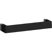 Laufen KARTELL Rail Handtuchhalter, L/B/H: 300/75/40 mm, H3813300910001, Farbe: Schwarz