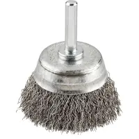 Kwb Topfbürste, Topfbürste, 6 mm, 5 cm, 0,3 mm, Metall, Stein, Metall