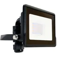 V-TAC Schwarze LED-Flutlichter - Samsung - IP65 - 10W - 735 Lumen - 6500K - 5 Jahre