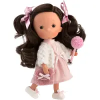 Jokomisiada Spanische Miss Miniss brünette Dana Star Puppe – 26 cm