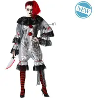 Atosa Macabra Clown Damenkostüm
