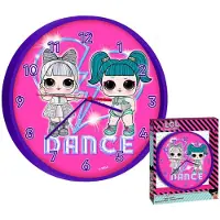 Kids Euroswan LOL Surprise! Dance Wanduhr 25 cm