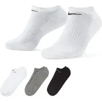 Nike Funktionssocken "EVERYDAY CUSHIONED TRAINING NO-SHOW" Packung, 3 Paar tlg. 3 Paar im Set, mit Dri-FIT-Technologie, niedrige Passform