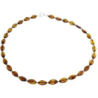 Ostsee-Schmuck Kette - Tasja - Bernstein - , Braun