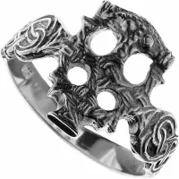 Ostsee-Schmuck Fingerring "- Hiddensee - Silber 925/000 -" Gr. 56, silber (silber 925, silberfarben, weiß), Fingerringe, Damen, 56, Fingerring