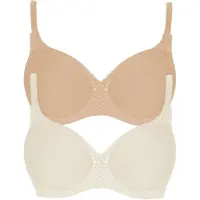Viania 2er Pack Spacer Bügel BH Carola Cream nude