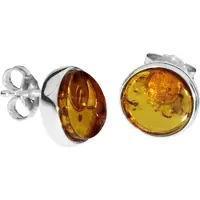 Ostsee-Schmuck Paar Ohrstecker "Ohrstecker Frouke 10 mm Ohrstecker Frouke 10 mm", weiß (weiß, neutral), Ohrringe, Damen, 11mm rund, Silber 925 (Sterlingsilber), Paar Ohrstecker
