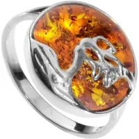 Ostsee-Schmuck Fingerring "Ring Windflüchter 15 mm Ring Windflüchter 15 mm" Gr. 62, silber (weiß, neutral), Fingerringe, Damen, 62 (19,7), Silber 925 (Sterlingsilber), Fingerring