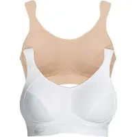 Anita Sport-BH "Sport BH extreme control", Damen, Gr. 75, Cup H, bunt (weiß desert), Stoff, Obermaterial: 76% Polyester PES. 19% Polyamid PA. 5% Elasthan EL., BHs Sport-BH