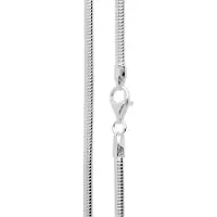 Ostsee-Schmuck Kette - Schlange 3,0 mm - Silber 925/000 - , Silber