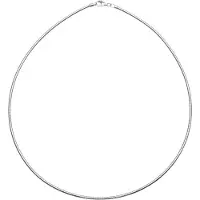 Ostsee-Schmuck Halsreif - Omega 2,2 mm - Silber 925/000 - , Silber