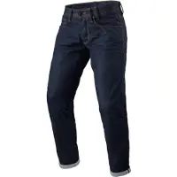 REV'IT! Lewis Selvedge TF Dark Blau L32 Hose Größe L32/W31