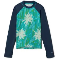 Columbia Sandy Shores printed Sunguard Langarm-t-shirt Blau 10-12 Years Blau 10-12 Years