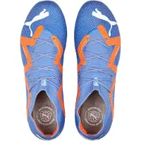 Puma Future Ultimate Low FG/AG Fußballschuhe 01 - blue glimmer/white/ultra orange 42.5