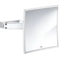 GROHE Selection Cube, Rund, Rahmen (Bereich), Chrom, Metall, Chrom