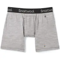 Smartwool - Merino Boxer Brief Boxed - Merinounterwäsche Gr L grau