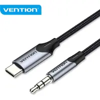 Vention BGKHF, 3.5mm, Männlich, USB Typ-C, Männlich, 1 m, Grau