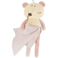 KG Bieco Bieco Kuscheltier Maus mit Schmusetuch | 30 cm | Maus Kuscheltier Gehäkelt | Weiche Baby Stofftier Maus zum Kuscheln | Maus Kuscheltier Baby | Gehäkeltes Kuscheltier für Babys | Baby Kuscheltiere