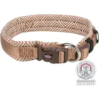 Trixie Premium Hundehalsband - L/XL: 56-62 cm x 25 mm - Karamell