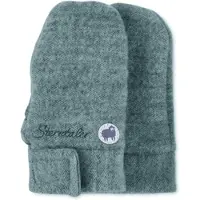 Sterntaler Fäustlinge "Fäustlinge", Mädchen, Gr. 1, silber (silber meliert), Obermaterial: 100% Wolle mw., Handschuhe Fäustlinge