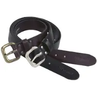 Pinewood Leather Belt 35 mm black (400) 75cm